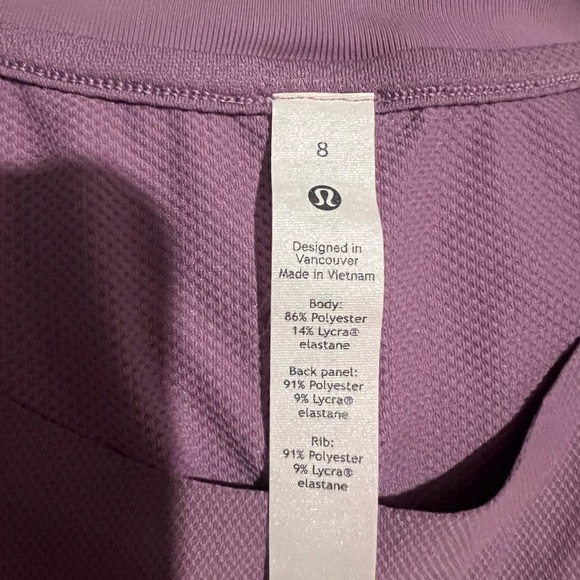 Purple Lululemon Tank Top - Picture 5 of 6